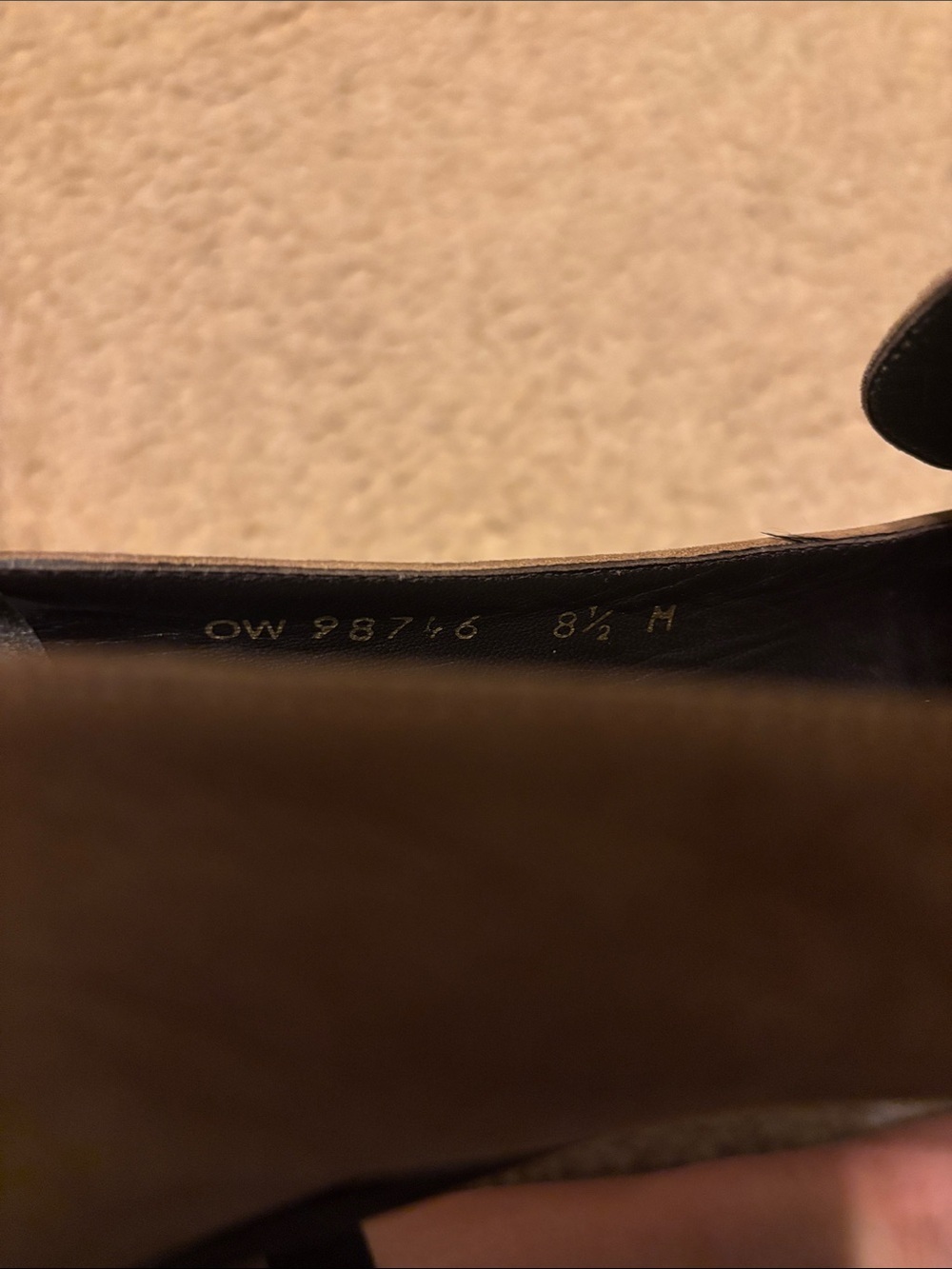 Stuart Weitzman suede slipbead loafers - Picture 5 of 5